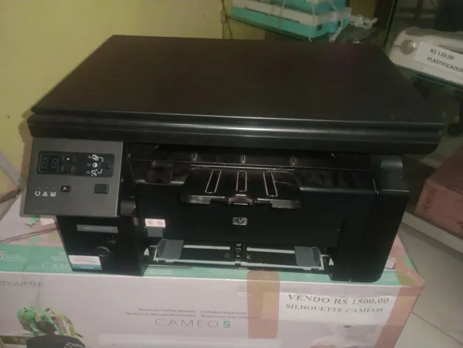 Impressora Laser Monocromático Com Xerox Hp M1132 Com Toner Cheio e Garantia 