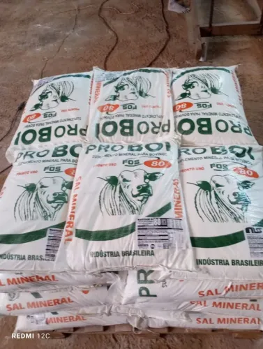 Sal Mineral Pro Boi 80 Fos