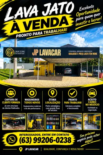 LAVAJATO PRONTO PARA TRABALHAR