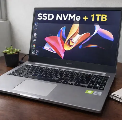 Samsung i7 10ª Geração | 16GB RAM | SSD NVMe + HD 1TB | Nvidia MX110