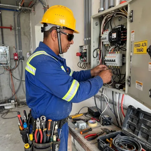 Preciso de serviços de eletricista estou aqui