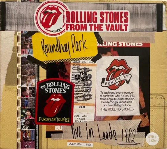 2CD + DVD The Rolling Stones - Leeds, 1982 (2015)
