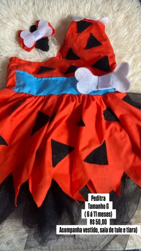 Fantasia de bebê menina 