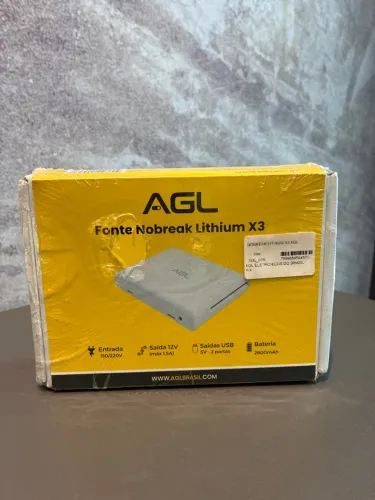 Fonte Nobreak Lithium X3 da AGL