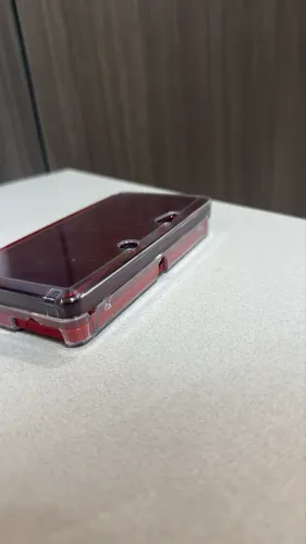 Nintendo 3DS (original)- cor Flame Red / Metallic Red