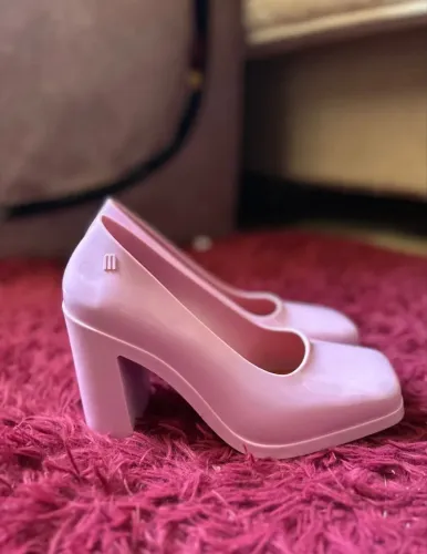 melissa Shift salto grosso rosa