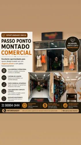 Ponto Comercial - centro de Itabirito