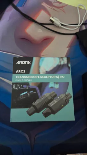 Transmissor sem Fio Aroma Arc2 7 canais.