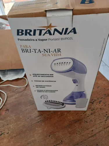 Passadeira a vapor britania
