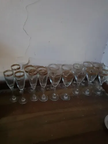 Taças cristal legítimo italiano