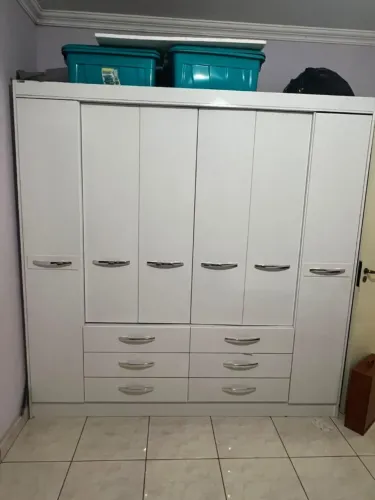 Guarda Roupas Armario Branco