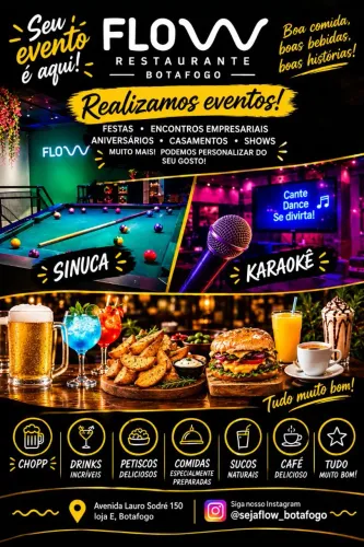 Espaço para eventos em Botafogo RJ