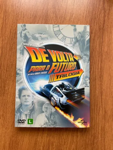 DVD De Volta Para o Futuro - Trilogia