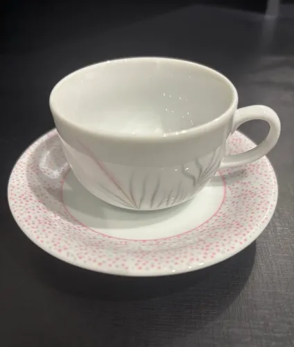 Conjunto de café ( 6 xícaras e pires) schimidt