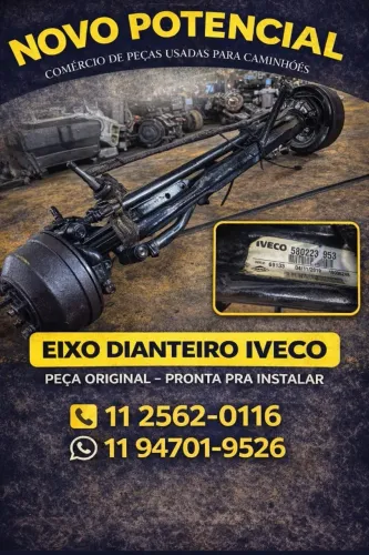 EIXO DIANTEIRO DO IVECO 11190