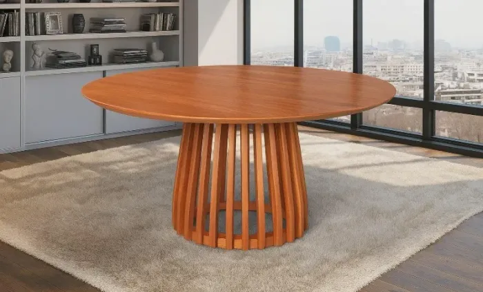 MESA ITÁLIA LAMINADO LUXO - SIVOLC MÓVEIS MESA DE ALTO PADRÃO
