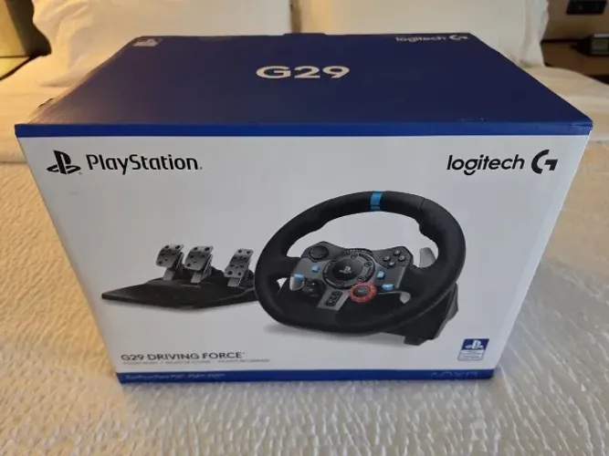 Volante Logitech G29 Driving, PLAYSTATION/PC ( SEM USO )