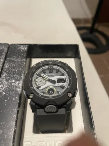 Vendo Relogio G-shock Masculino Anadigi Glow Cinza Ga-2000hd-8adr