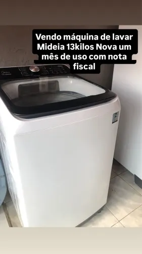 Vendo máquina de lavar 13kilos NOVA