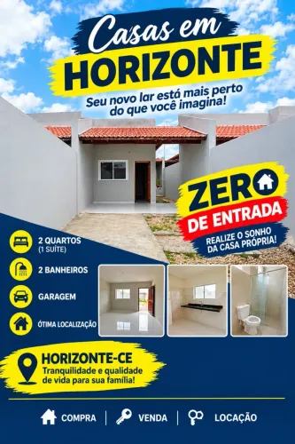 Casa em Horizonte zero entrada