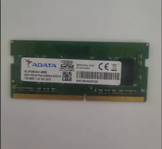 Memoria 4GB DDR4 Para Notebook