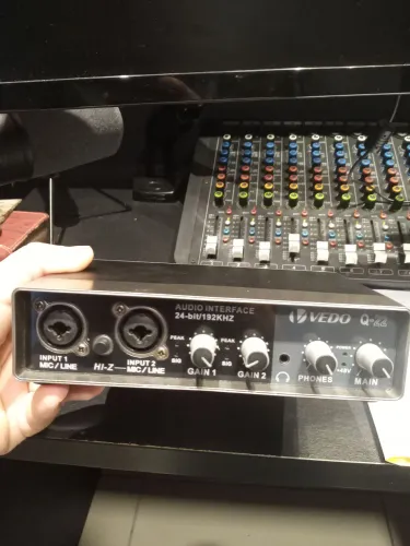 Interface de áudio