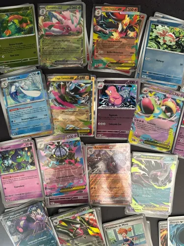 COLEÇÃO ESCURIDÃO ABSOLUTA - SET BÁSICO COMPLETO 84/84 POKÉMON