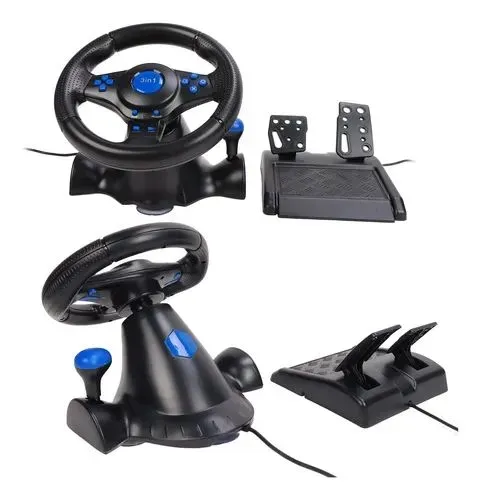 Volante gamer novo 