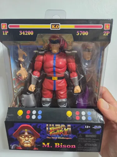 Master Bison Street Fighter 2 Ultra Jada Toys