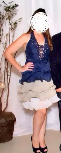 Vestido de festa 2 em 1