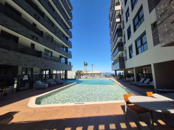 Apartamento com 2 dormitórios para alugar, 80 m² por R$ 6.335,95/mês - Praia Comprida - Sã