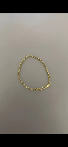 Pulseira Ouro18k Elo Português 2,5g
