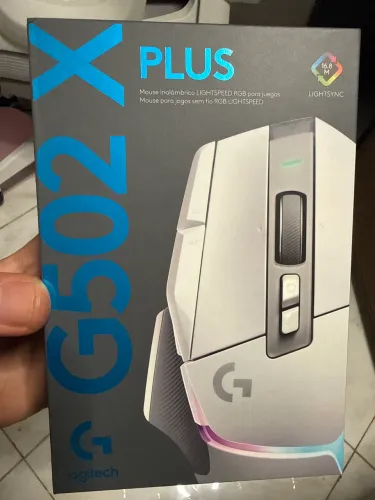 Mouse logitech G502 X PLUS lacrado 