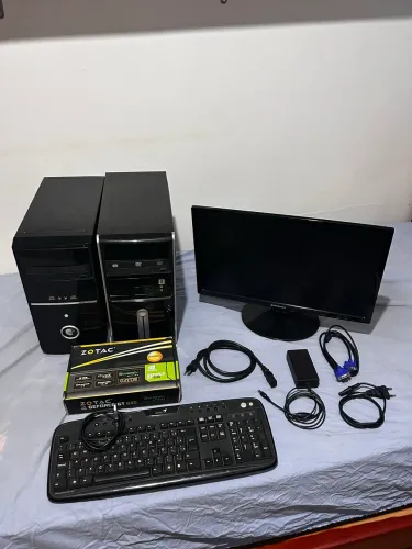2 PCs de escritório | 1 Monitor |