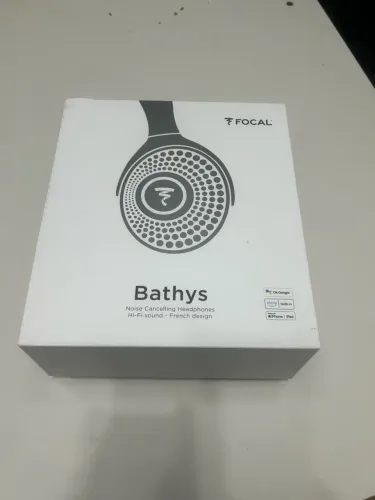 Fone Bluetooth Focal Bathys | Hi-Fi ANC | Completo na Caixa | Cor Preta