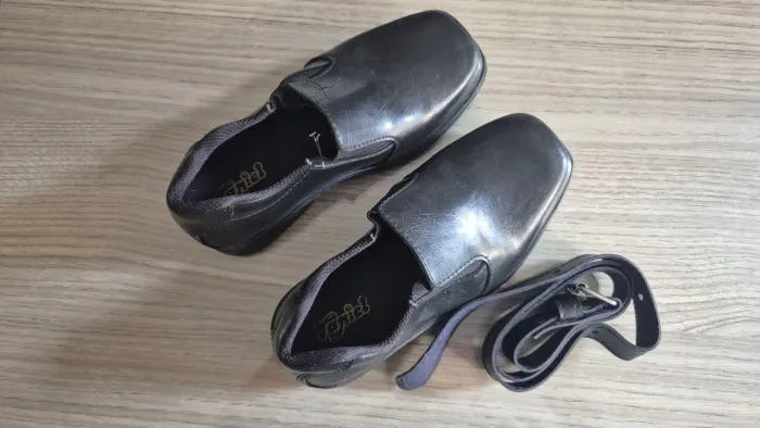 Sapato social com cinto para menino