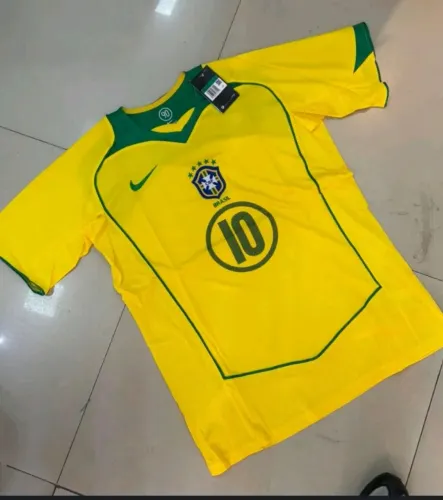 Camisa do Brasil Ronaldinho Total 90
