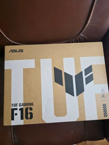 Note asus TUF F16 RTX 5060 core I7