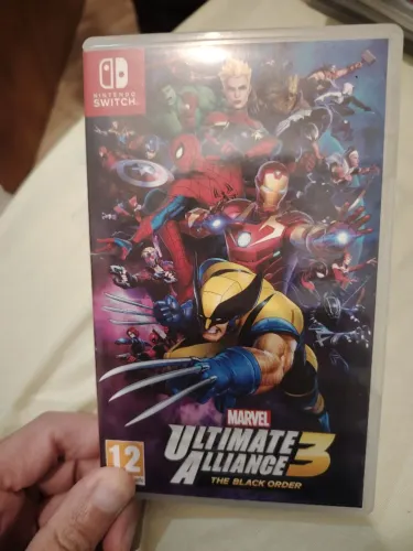 Marvel Ultimate Alliance 3 The Black Order - Switch europeu (Usado)
