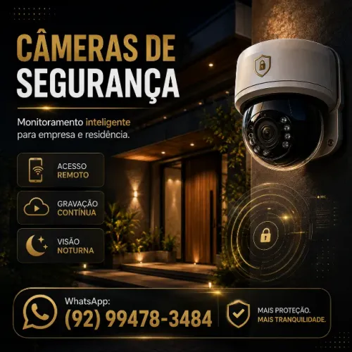 Instalação de câmera