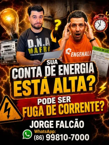 Conta de Luz Alta? Pode ser fuga de corrente.