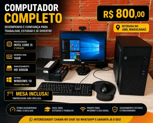 Vende-se Computador Completo