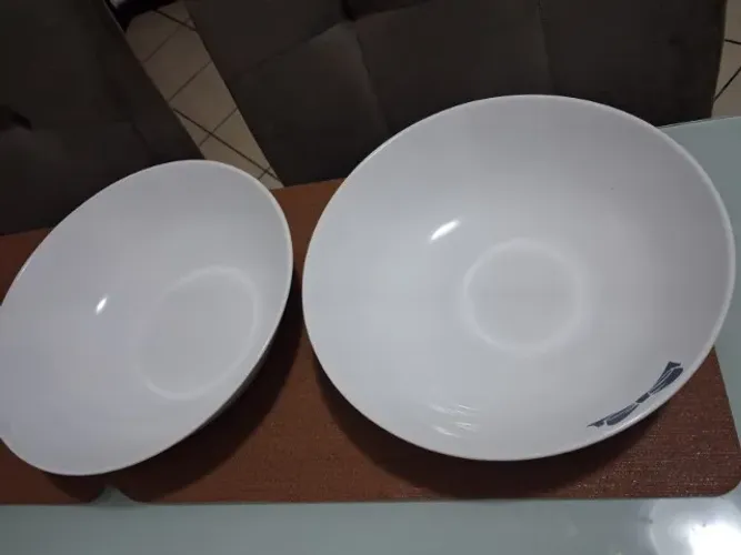 Tigela/Saladeira 27cm Oxford Porcelanas Branca - 2,5L