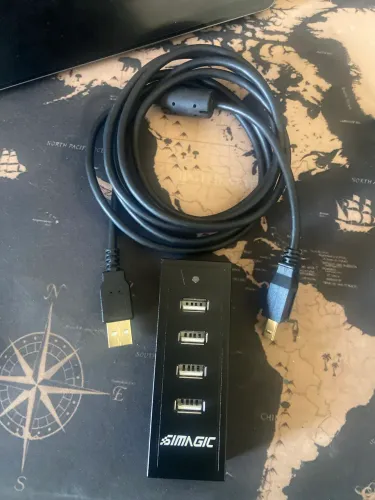 Hub Extensor USB Simagic Canbus - Para Periféricos Sim Racing