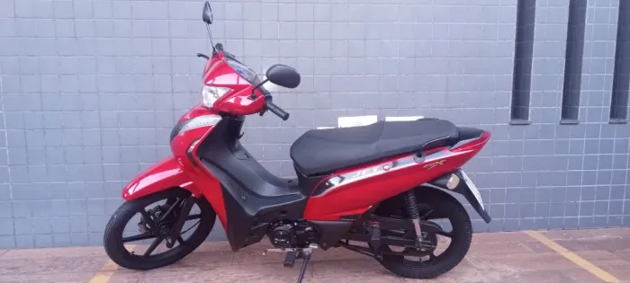 Vendo Moto Shineray Jet 50 vermelha 2022 novíssima 