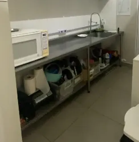 Pia em aço inox