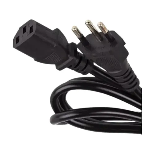 Cabo de força tripolar para PC/impressora/monitor 1,5m