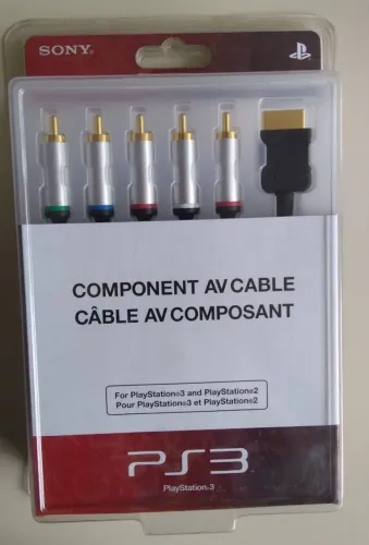 Cabo componente ps3 original (leia descrição)