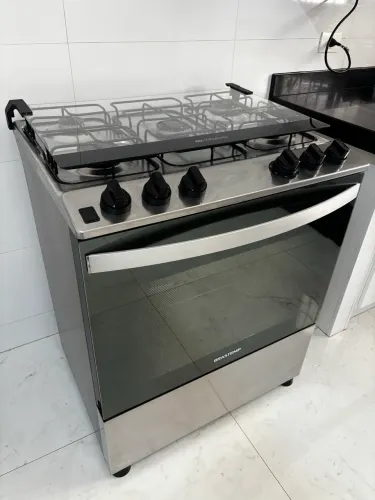 Fogão Brastemp 5 Bocas inox