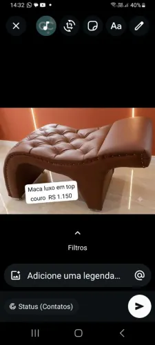 Maca luxo 100% em madeira  pinos ,em top couro e csptone contato (98) 9  * 